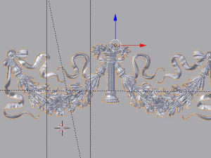 classic decor ornament v-10 3D Model