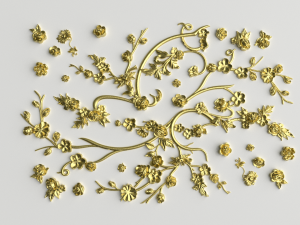 classic decor ornament v-11 3Dモデル