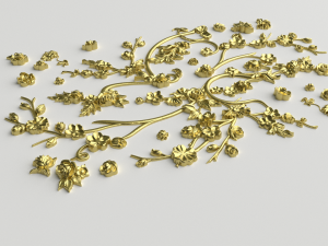 classic decor ornament v-11 3D Модель