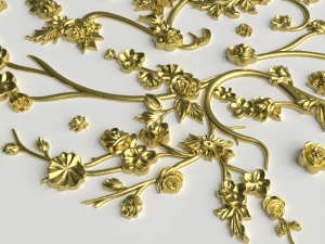 classic decor ornament v-11 3D Модель