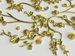classic decor ornament v-11 3D Model