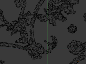 classic decor ornament v-11 3D Model