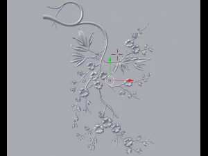 classic decor ornament v-12 3D Model