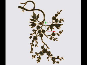 classic decor ornament v-12 3D मॉडल