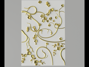 classic decor ornament v-13 Modelo 3D