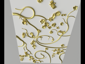classic decor ornament v-13 Modelo 3D