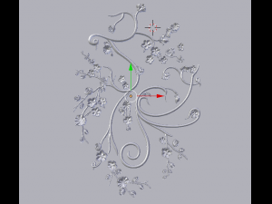 classic decor ornament v-14 3D 모델