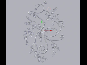classic decor ornament v-14 3D Model