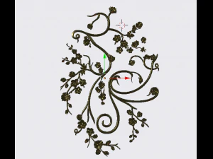 classic decor ornament v-14 3D Model
