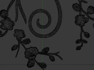 classic decor ornament v-14 3D Model