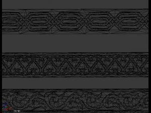 8 decorative onlays collection 3D 模型