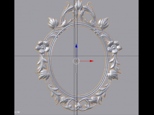 frame mirror 03 Modello 3D