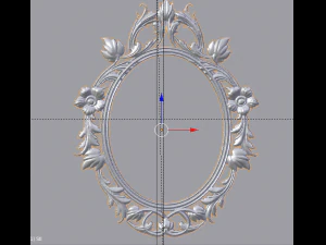 frame mirror 03 3D Model