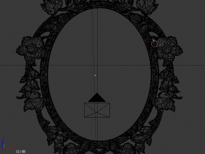 frame mirror 03 Modello 3D