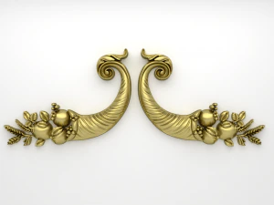 클래식 장식 장식품 v-15 3D 모델