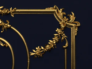 classic decor ornament v-16 3D Model