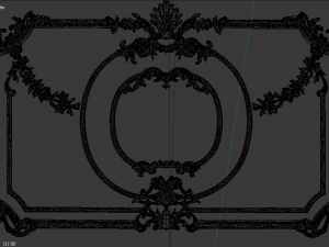 classic decor ornament v-16 Modèle 3D