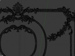classic decor ornament v-16 Modèle 3D