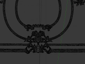 classic decor ornament v-16 3D Model