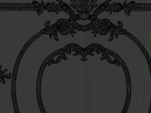 classic decor ornament v-16 3D Model