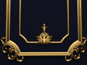 classic decor ornament v-17 3D मॉडल