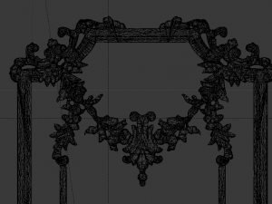 classic decor ornament v-17 3D मॉडल