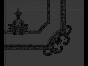 classic decor ornament v-17 3D Model