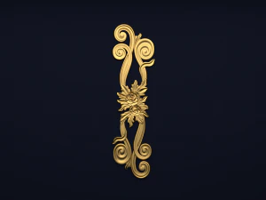 klasik dekor süsleme v-18 3D Model