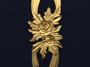 classic decor ornament v-18 3D Model