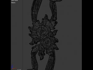 classic decor ornament v-18 3D Model