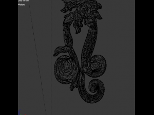 classic decor ornament v-18 3D Model