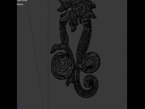 classic decor ornament v-18 3D Model