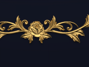 classic decor ornament v-19 Modèle 3D