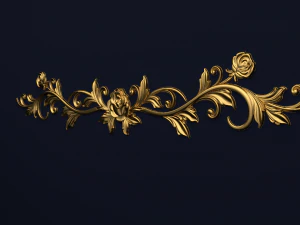 classic decor ornament v-19 3D Model