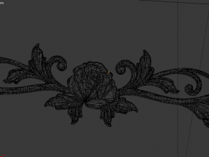 classic decor ornament v-19 Modèle 3D