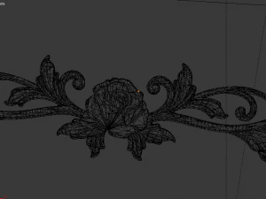 classic decor ornament v-19 3D Model