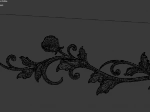 classic decor ornament v-19 3D Model
