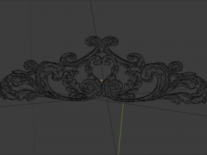 Classic decor ornament 01 Model Cetak 3D