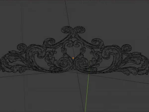 Classic decor ornament 01 3D Print Model