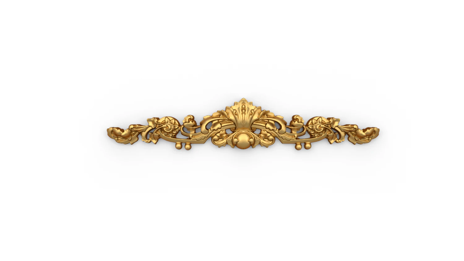 Classic decor ornament 06 3D Print Model .c4d .max .obj .3ds .fbx .stl .blend