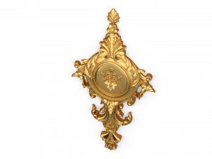 Classic decor ornament 07 3D-Druckmodell