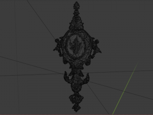Classic decor ornament 07 3D-Druckmodell