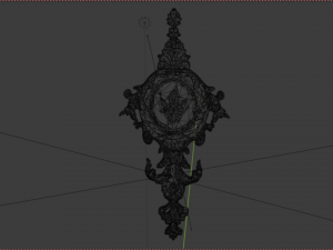 Classic decor ornament 07 3D-Druckmodell