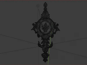 Classic decor ornament 07 3D Print Model
