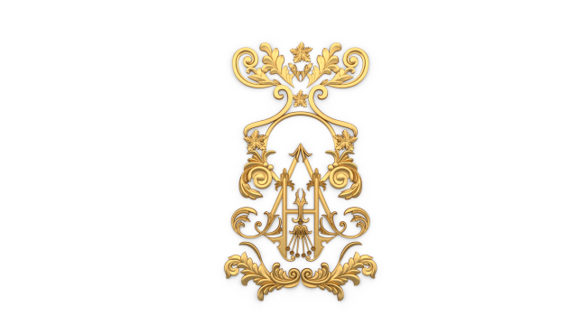 Classic decor ornament 09 Modello di stampa 3D .c4d .max .obj .3ds .fbx .stl .blend 