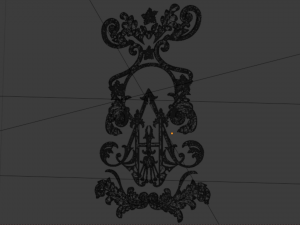 Classic decor ornament 09 Modello di stampa 3D