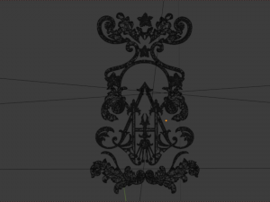 Classic decor ornament 09 Modello di stampa 3D