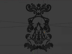 Classic decor ornament 09 3D Print Model