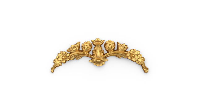 Classic decor ornament 14 3D Baskı Modeli .c4d .max .obj .3ds .fbx .stl .blend 