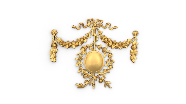 Classic decor ornament 15 3D Baskı Modeli .c4d .max .obj .3ds .fbx .stl .blend 